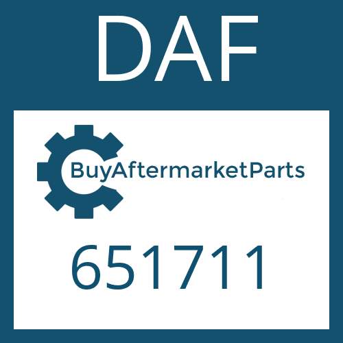 DAF 651711 - Part