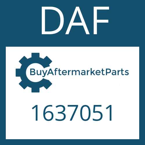 DAF 1637051 - Part