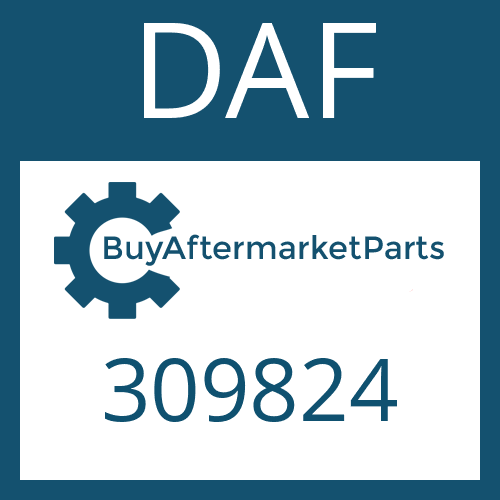 DAF 309824 - Part