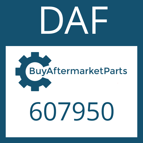 DAF 607950 - Part