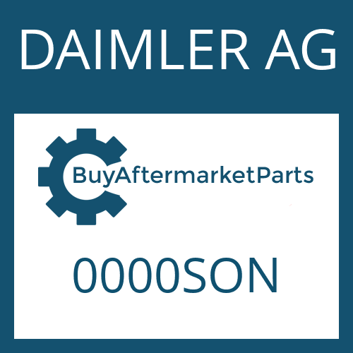 DAIMLER AG 0000SON - Part