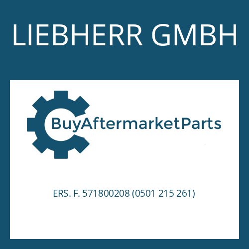 LIEBHERR GMBH ERS. F. 571800208 (0501 215 261) - CLUTCH ACTUATOR