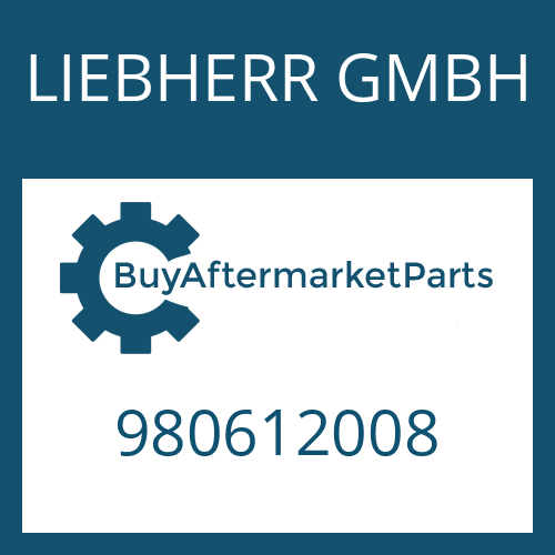 LIEBHERR GMBH 980612008 - SHAFT SEAL