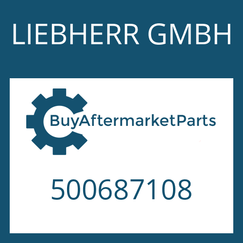 LIEBHERR GMBH 500687108 - CONNECTING PART