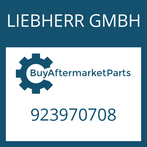 LIEBHERR GMBH 923970708 - Part