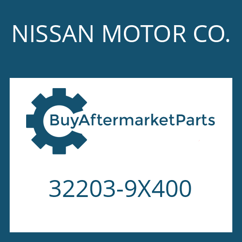 NISSAN MOTOR CO. 32203-9X400 - Part