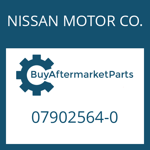 NISSAN MOTOR CO. 07902564-0 - N 353/2 B