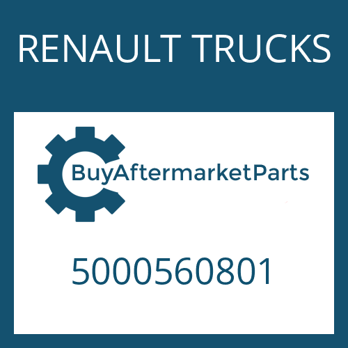 RENAULT TRUCKS 5000560801 - DETENT PLUNGER