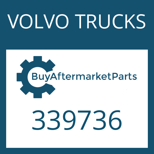 VOLVO TRUCKS 339736 - GASKET