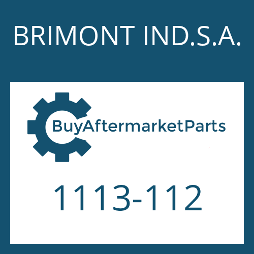 BRIMONT IND.S.A. 1113-112 - S 5-35/2+WV 35