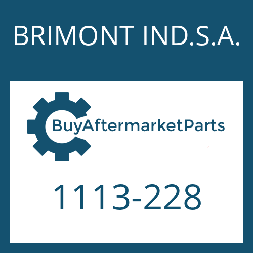 BRIMONT IND.S.A. 1113-228 - S 5-35/2