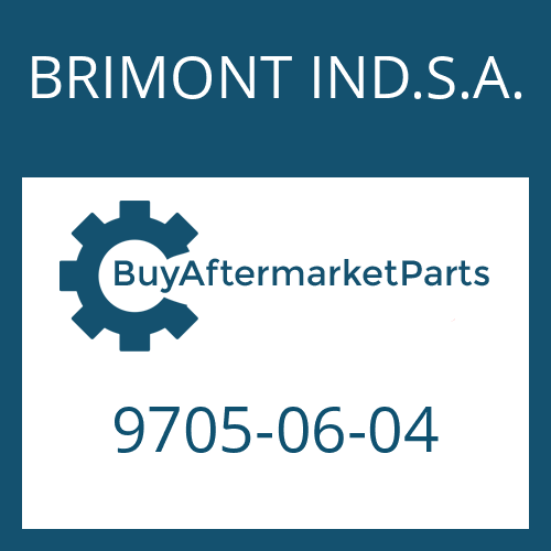 BRIMONT IND.S.A. 9705-06-04 - PLATE