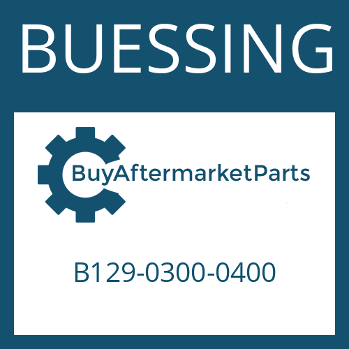 BUESSING B129-0300-0400 - AK 6-90+GV 90