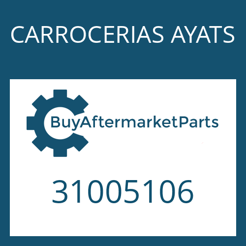 CARROCERIAS AYATS 31005106 - 8 S 180