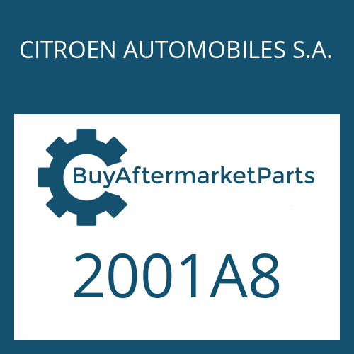 CITROEN AUTOMOBILES S.A. 2001A8 - WANDLER