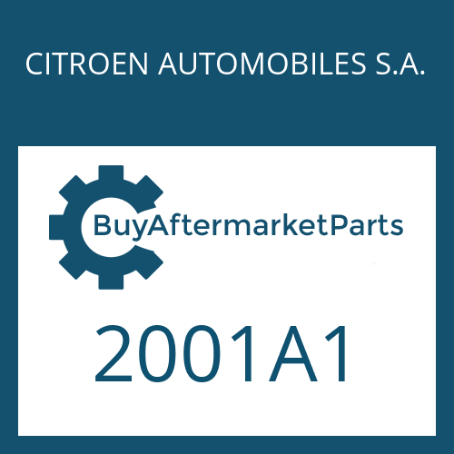 CITROEN AUTOMOBILES S.A. 2001A1 - WANDLER