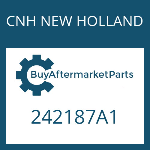 CNH NEW HOLLAND 242187A1 - AXLE CASING