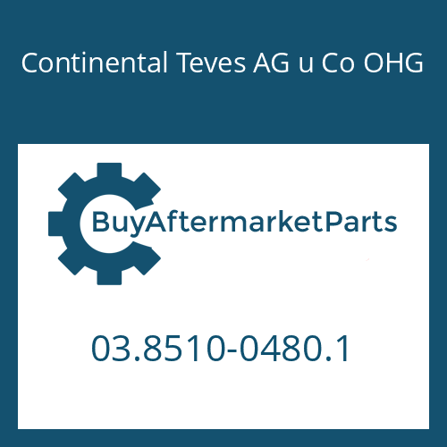 Continental Teves AG u Co OHG 03.8510-0480.1 - COMPRESSION SPRING