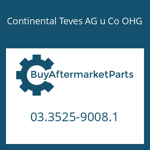 Continental Teves AG u Co OHG 03.3525-9008.1 - PISTON