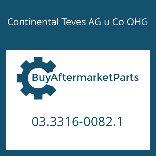 Continental Teves AG u Co OHG 03.3316-0082.1 - COMPRESSION SPRING