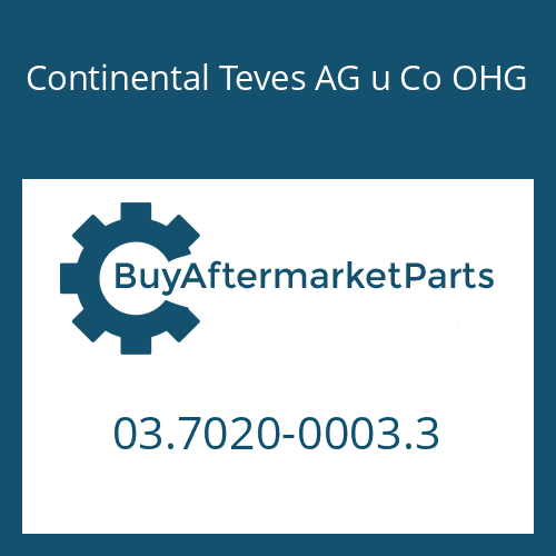 Continental Teves AG u Co OHG 03.7020-0003.3 - EXTRACTOR