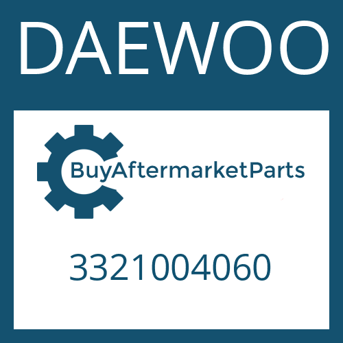 DAEWOO 3321004060 - 16 S 151