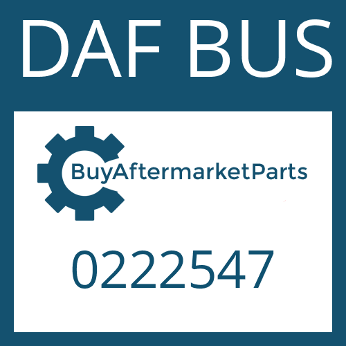 DAF BUS 0222547 - S 6-90/1