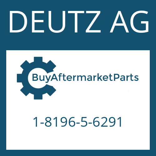 DEUTZ AG 1-8196-5-6291 - S 5-35/2