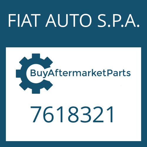 FIAT AUTO S.P.A. 7618321 - 4 HP 18