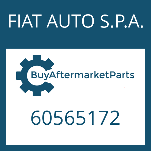 FIAT AUTO S.P.A. 60565172 - 4 HP 18