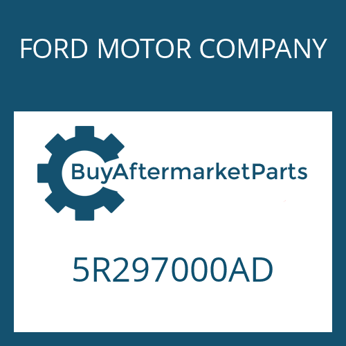 FORD MOTOR COMPANY 5R297000AD - 6 HP 26 SW