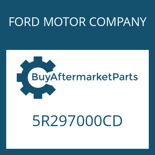 FORD MOTOR COMPANY 5R297000CD - 6 HP 26 SW