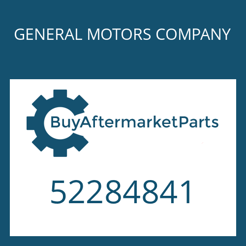 GENERAL MOTORS COMPANY 52284841 - 4 HP 22