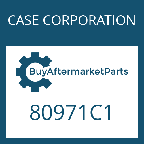 CASE CORPORATION 80971C1 - STOP PLATE