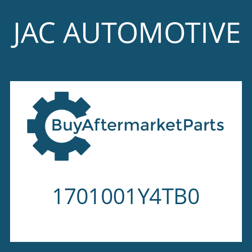 JAC AUTOMOTIVE 1701001Y4TB0 - 16 S 2530 TO