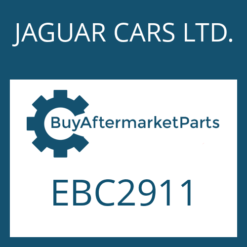JAGUAR CARS LTD. EBC2911 - 4 HP 22 for Heavy Equipment