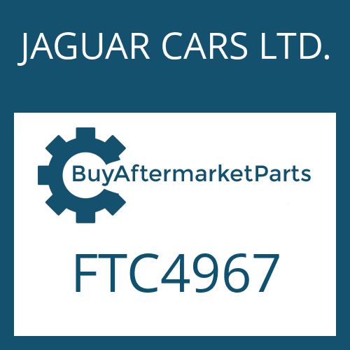 JAGUAR CARS LTD. FTC4967 - 4 HP 24