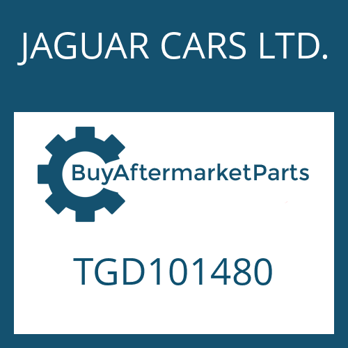 JAGUAR CARS LTD. TGD101480 - 4 HP 22 EH