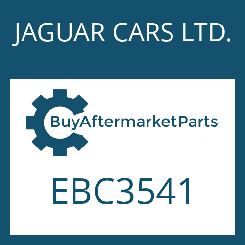 JAGUAR CARS LTD. EBC3541 - 4 HP 24