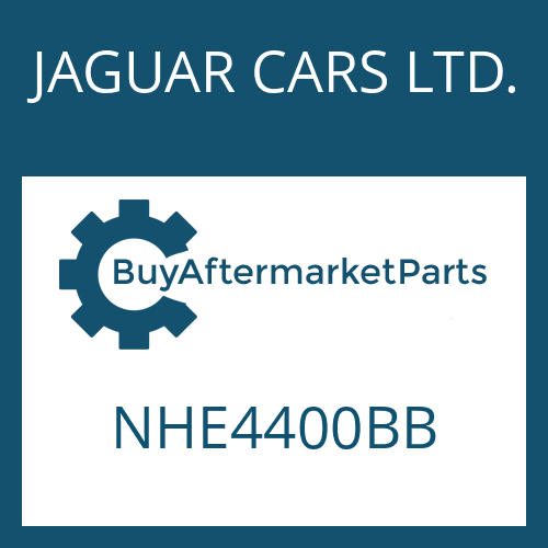 JAGUAR CARS LTD. NHE4400BB - 4 HP 24