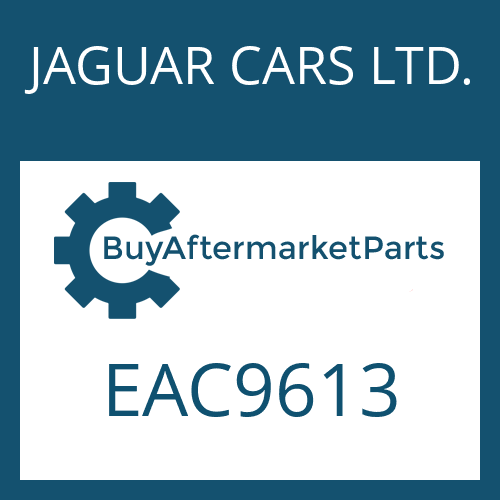 JAGUAR CARS LTD. EAC9613 - 4 HP 22