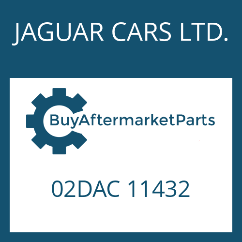 JAGUAR CARS LTD. 02DAC 11432 - CONTROL UNIT