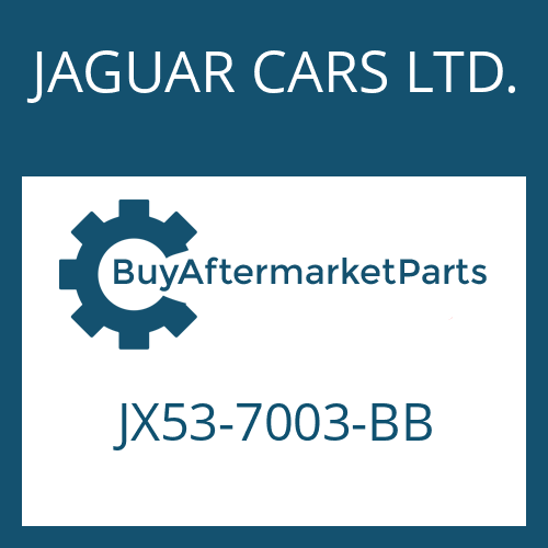JAGUAR CARS LTD. JX53-7003-BB - 8HP70