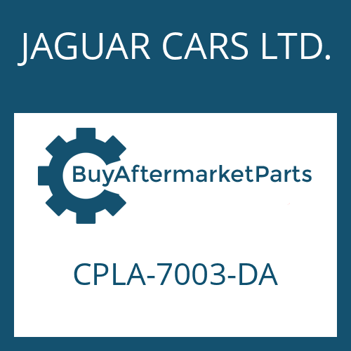 JAGUAR CARS LTD. CPLA-7003-DA - 8HP70X