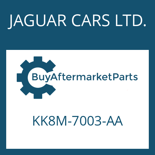 JAGUAR CARS LTD. KK8M-7003-AA - 8HP70X HIS for Heavy Equipment