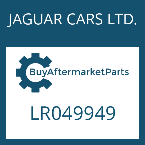 JAGUAR CARS LTD. LR049949 - PRESSURE SENSOR