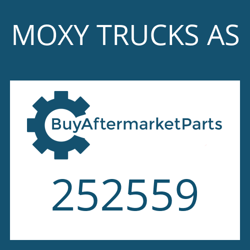 MOXY TRUCKS AS 252559 - AXLE