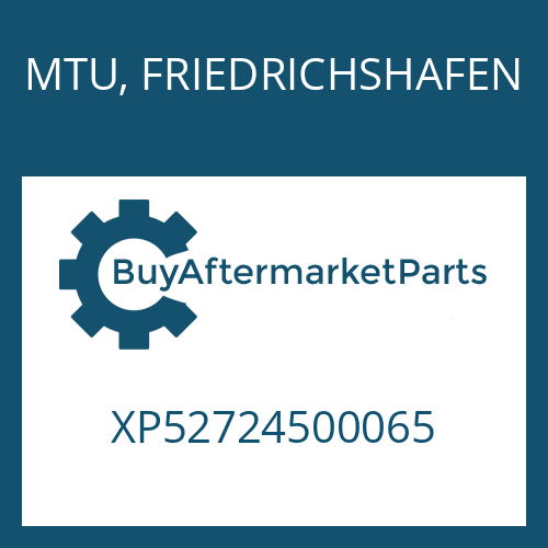 MTU, FRIEDRICHSHAFEN XP52724500065 - SOLENOID VALVE