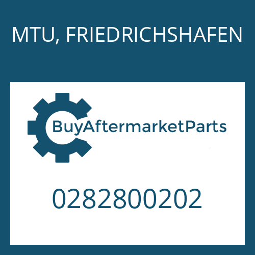 MTU, FRIEDRICHSHAFEN 0282800202 - BW 190