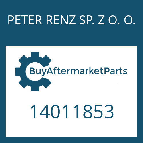 PETER RENZ SP. Z O. O. 14011853 - DISC BRAKE